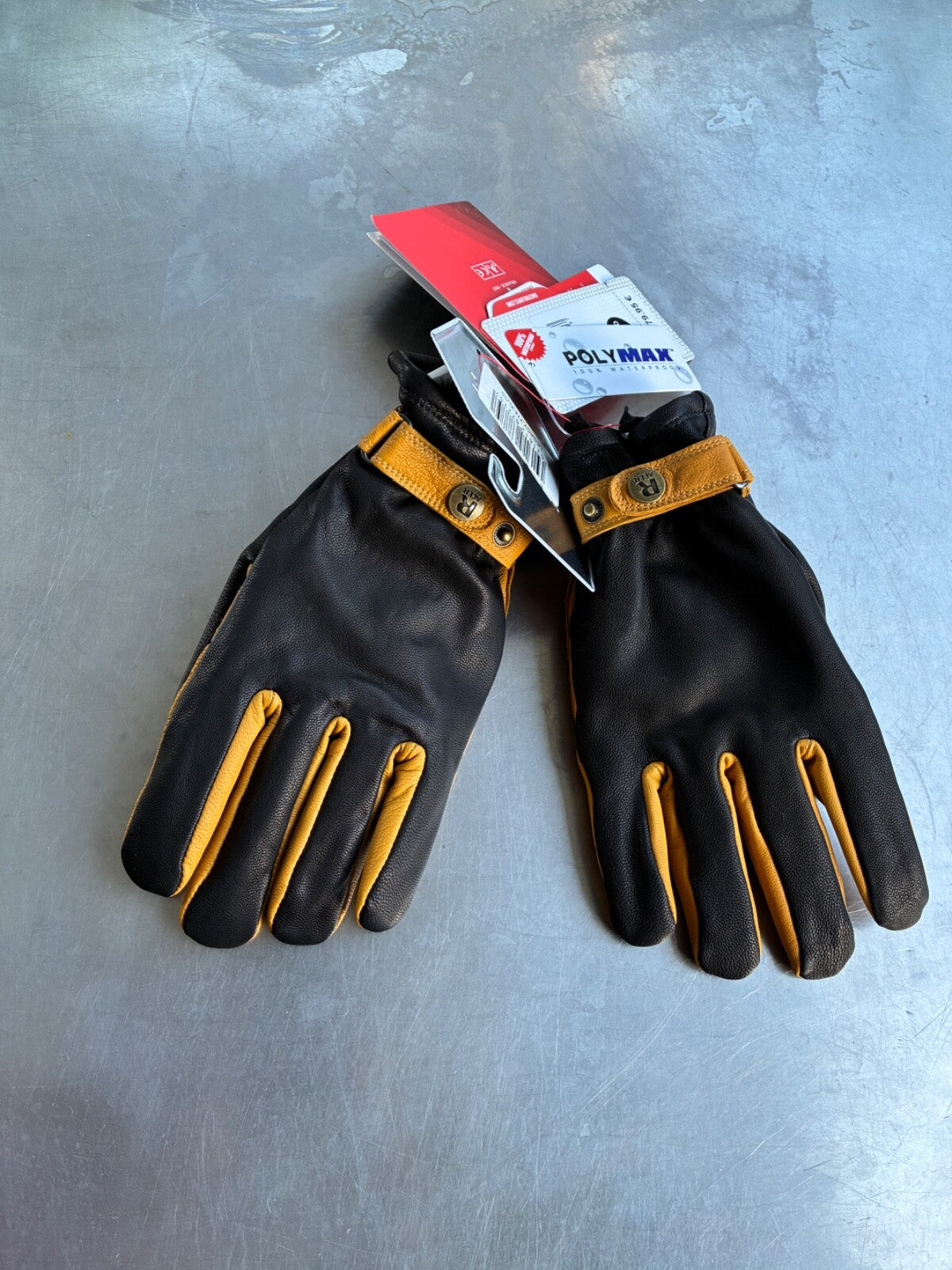 Gants moto hiver Racer Legacy – Jamais servis – Taille XL