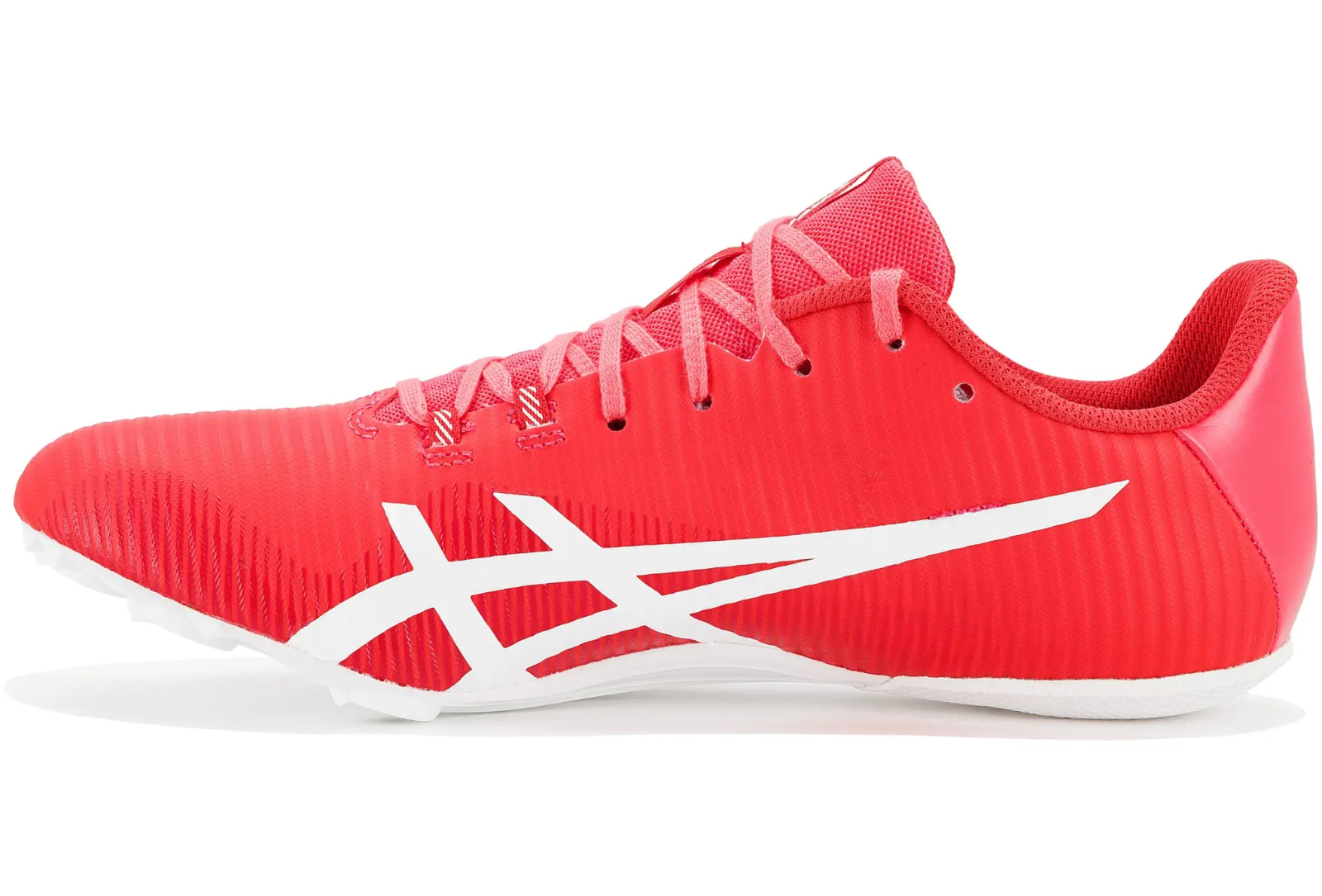 Asics Hypersprint 8 Homme Chaussures Spikes Sprint Athlétisme Pink White EU44 US