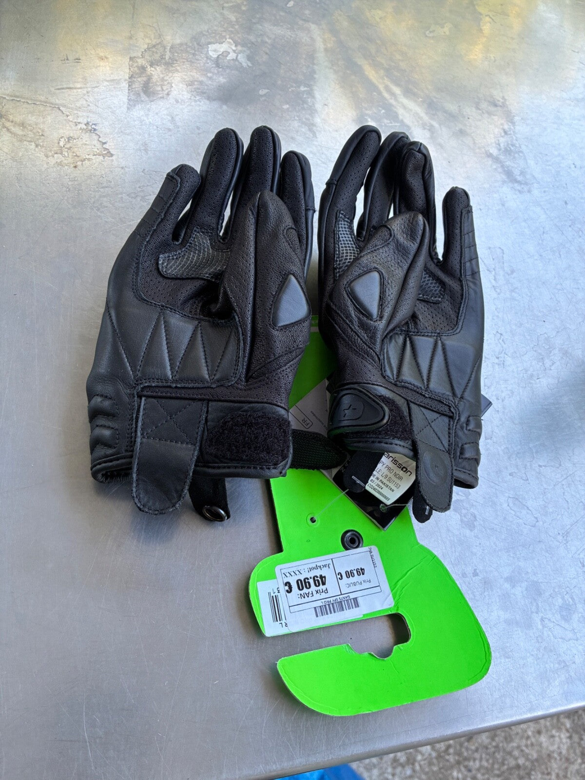 Gants moto Harisson Spy Pro – Jamais servis – Taille L