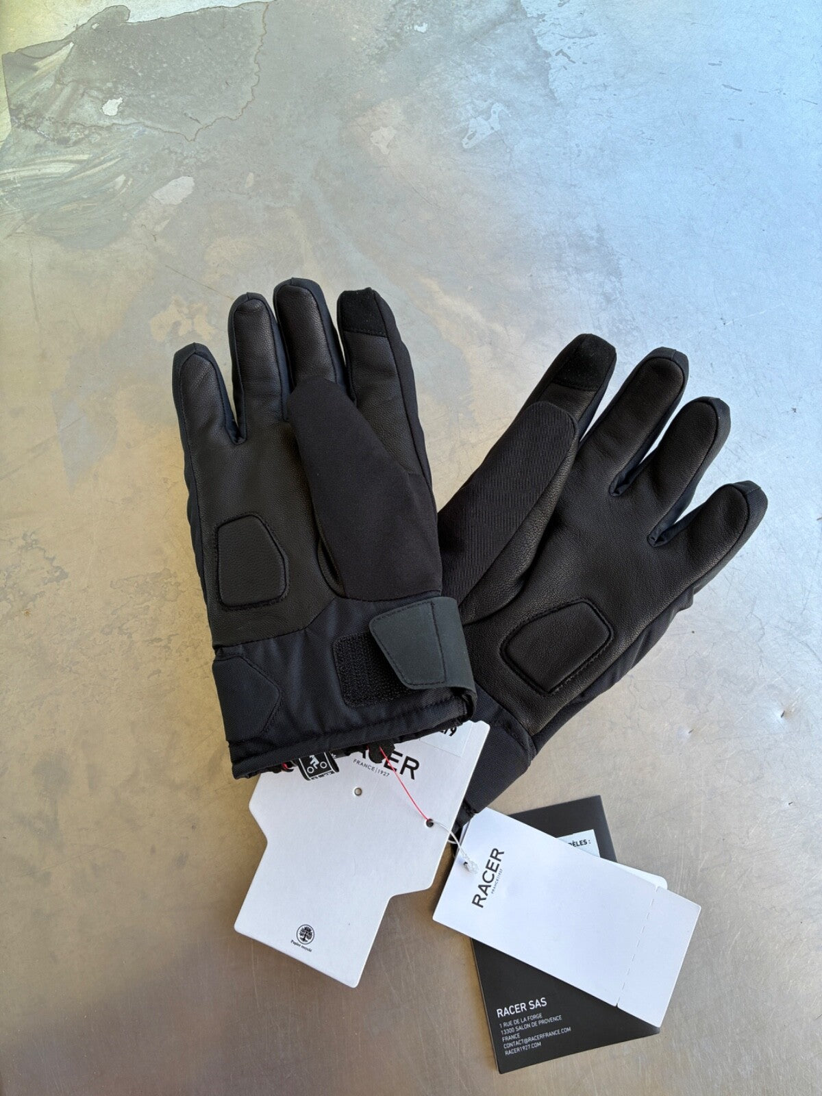 Gants moto hiver Racer Troop 4 – Jamais servis – Taille L