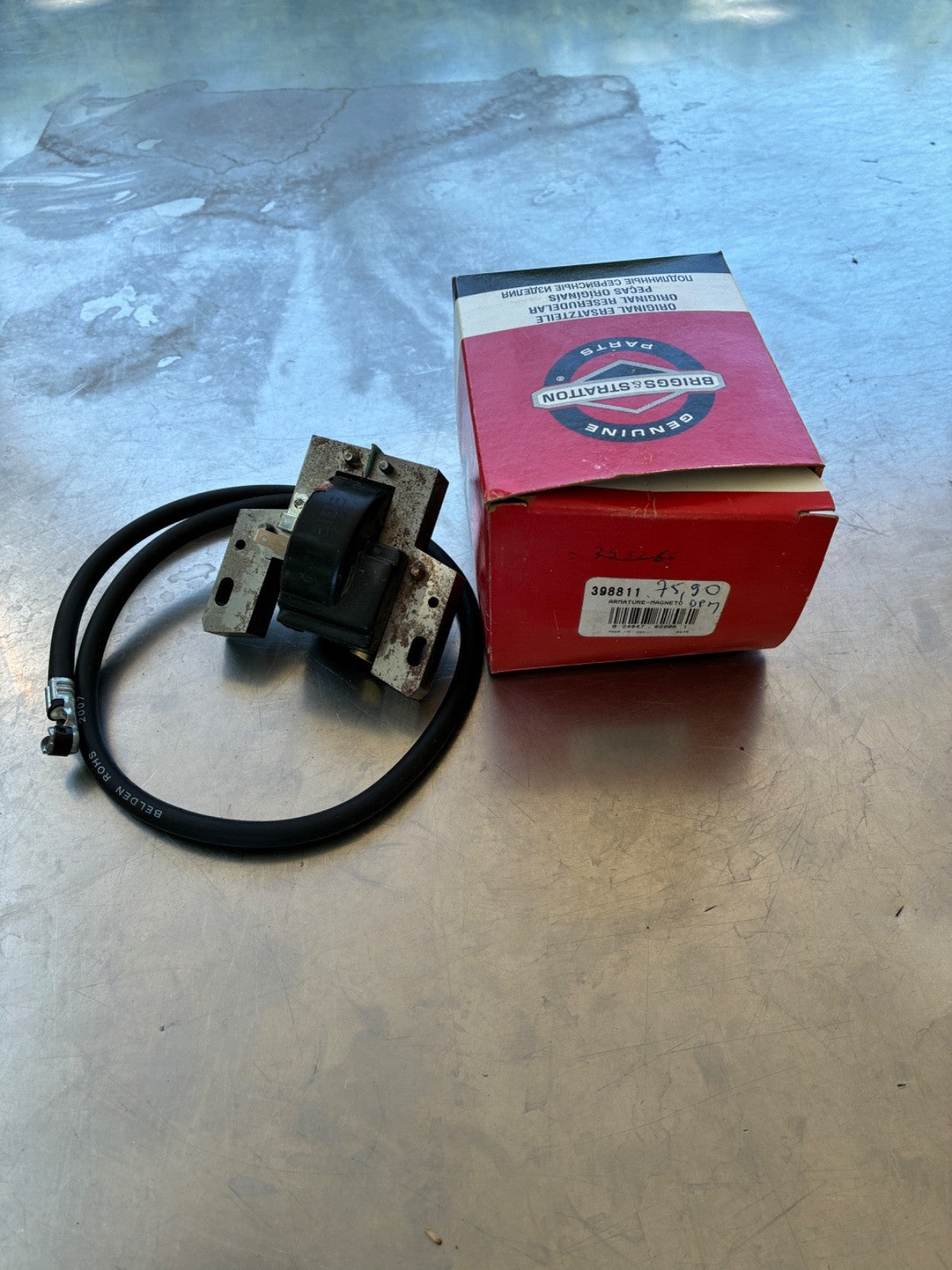 Bobine allumage Briggs & Stratton 398811 – 7 à 16 CV moteurs 1 cylindre Occasion