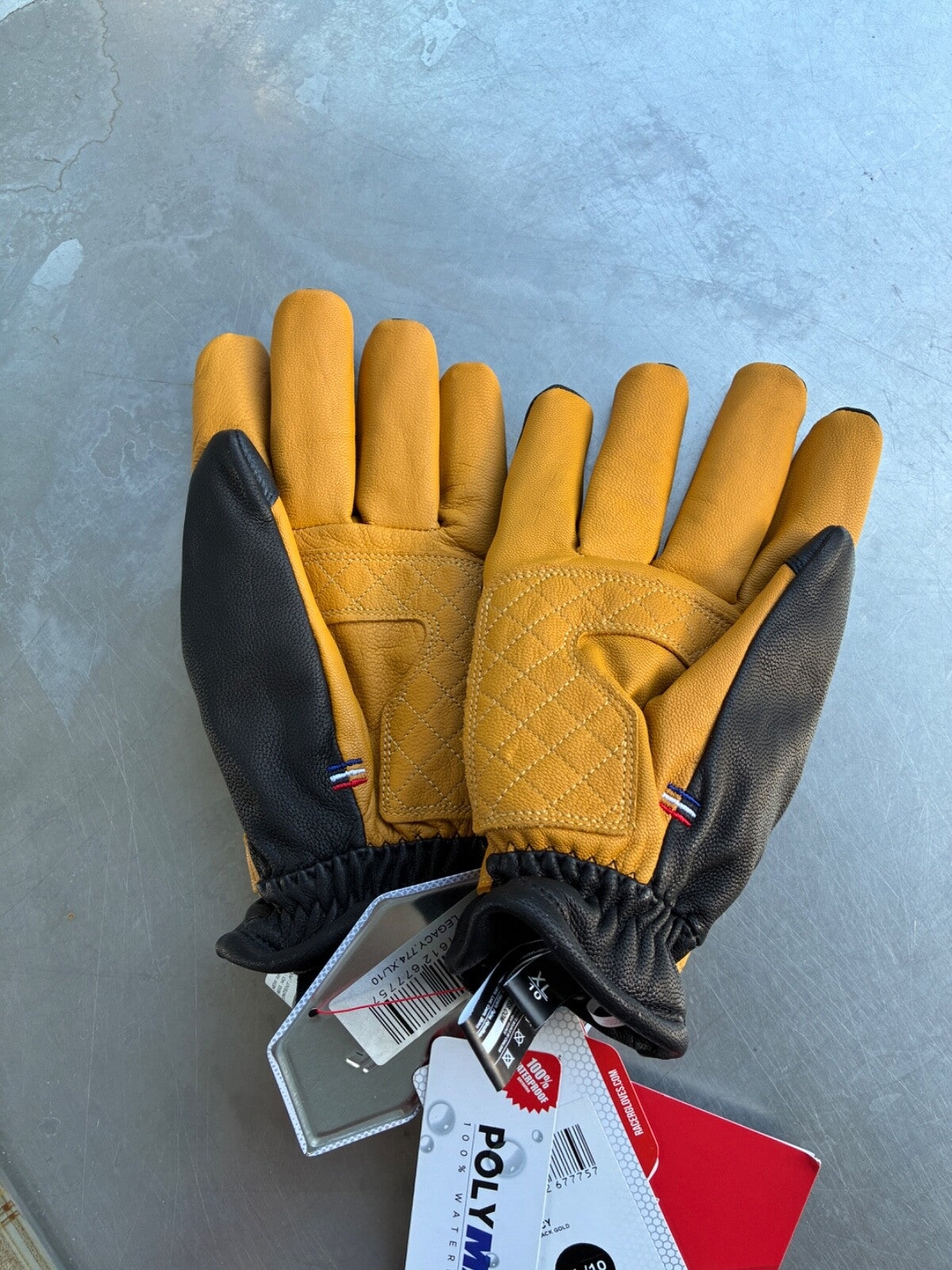 Gants moto hiver Racer Legacy – Jamais servis – Taille XL