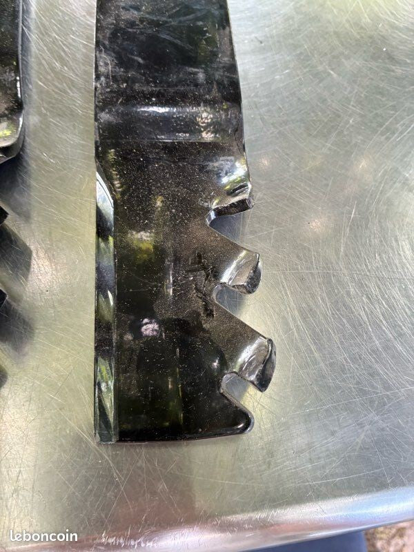 3x Lame mulching 422 mm John Deere – Réf. 1108399 – Neuve adaptable