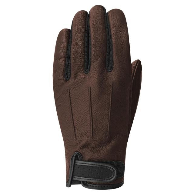 Racer Gants Moto Été Homme Mayfield 2 Marron Cuir CE Taille XS (6)