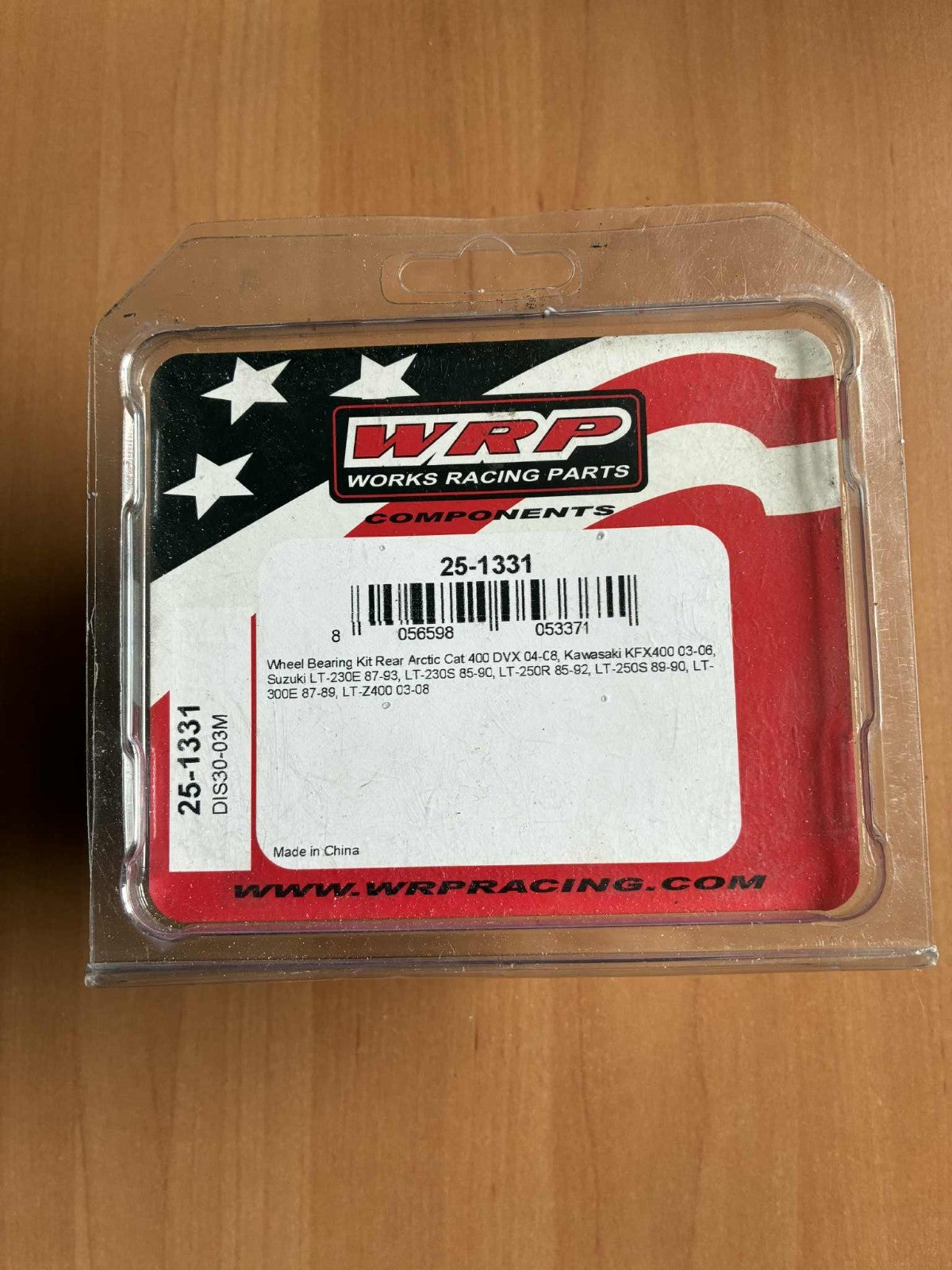 WRP 25-1331 Kit roulements roue arrière Arctic Cat DVX 400 / KFX400 / LT-Z400