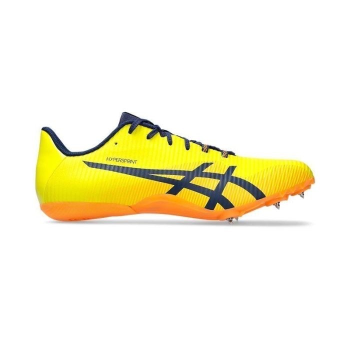 Asics Hypersprint 8 Athlétisme Spikes Jaune Bleu Pointure EU37 US4.5 Neuf