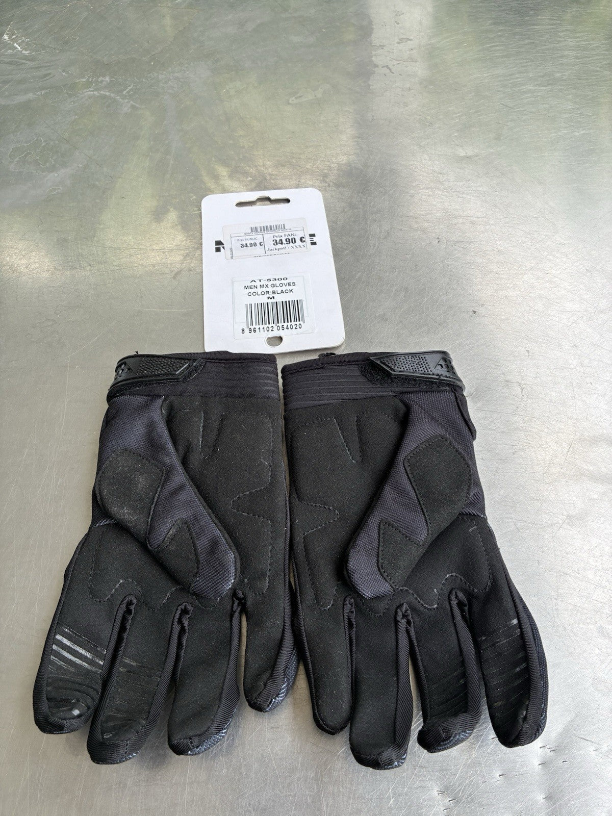 Gants moto cross homme Montella AT-5300 – Taille M – Neuf