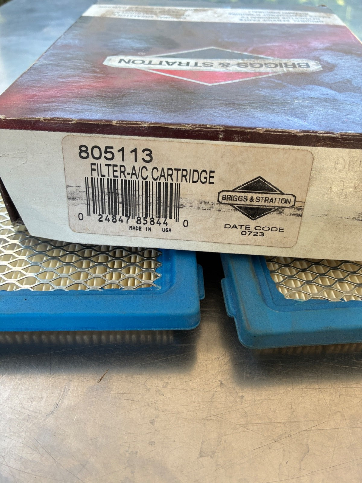Filtre à air Briggs & Stratton 805113 – Long 180 mm – Jamais servi