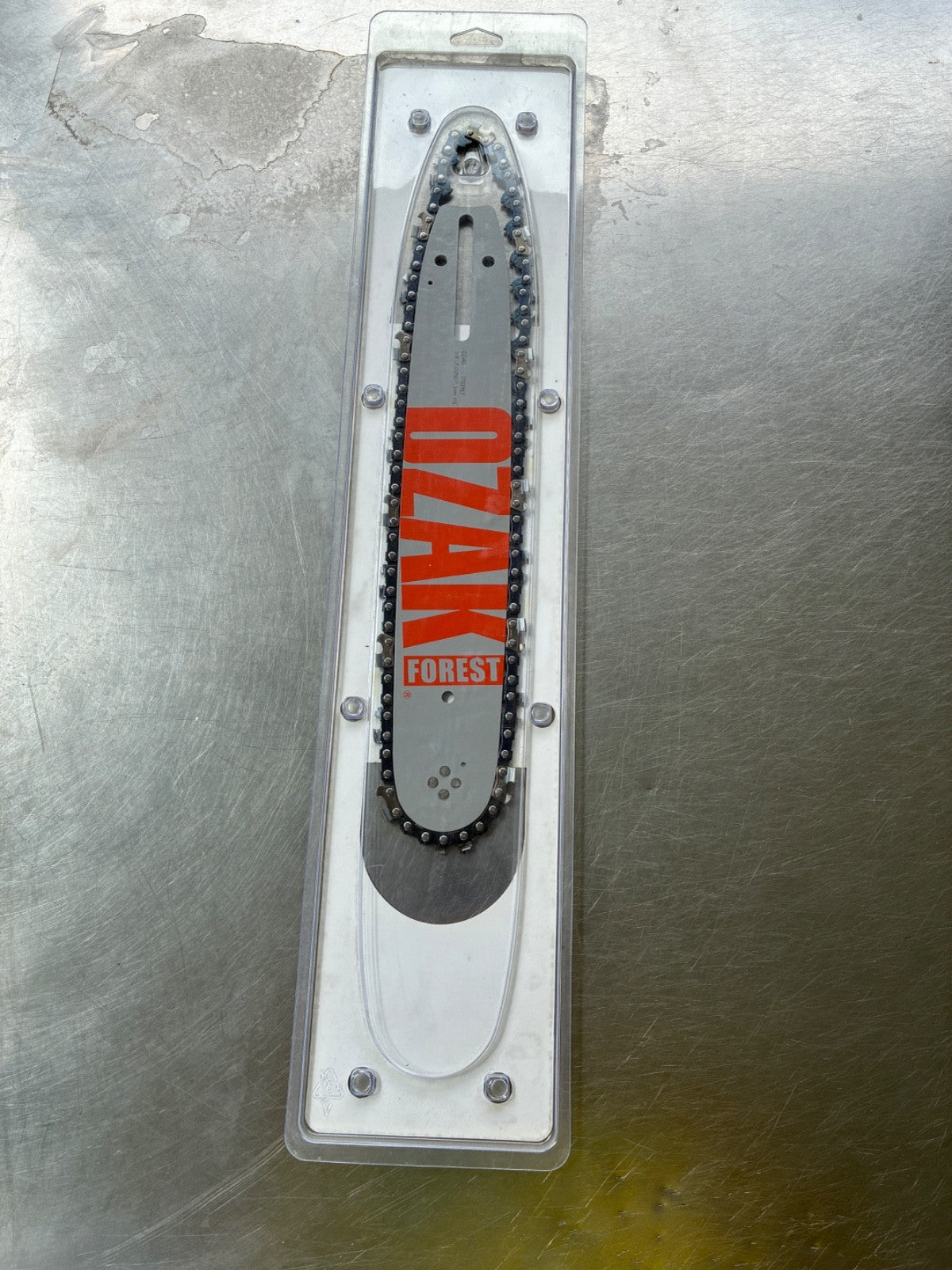 Guide + chaîne OZAKI 30 cm 3/8" LP 1.3 mm – 45 maillons montage ZA
