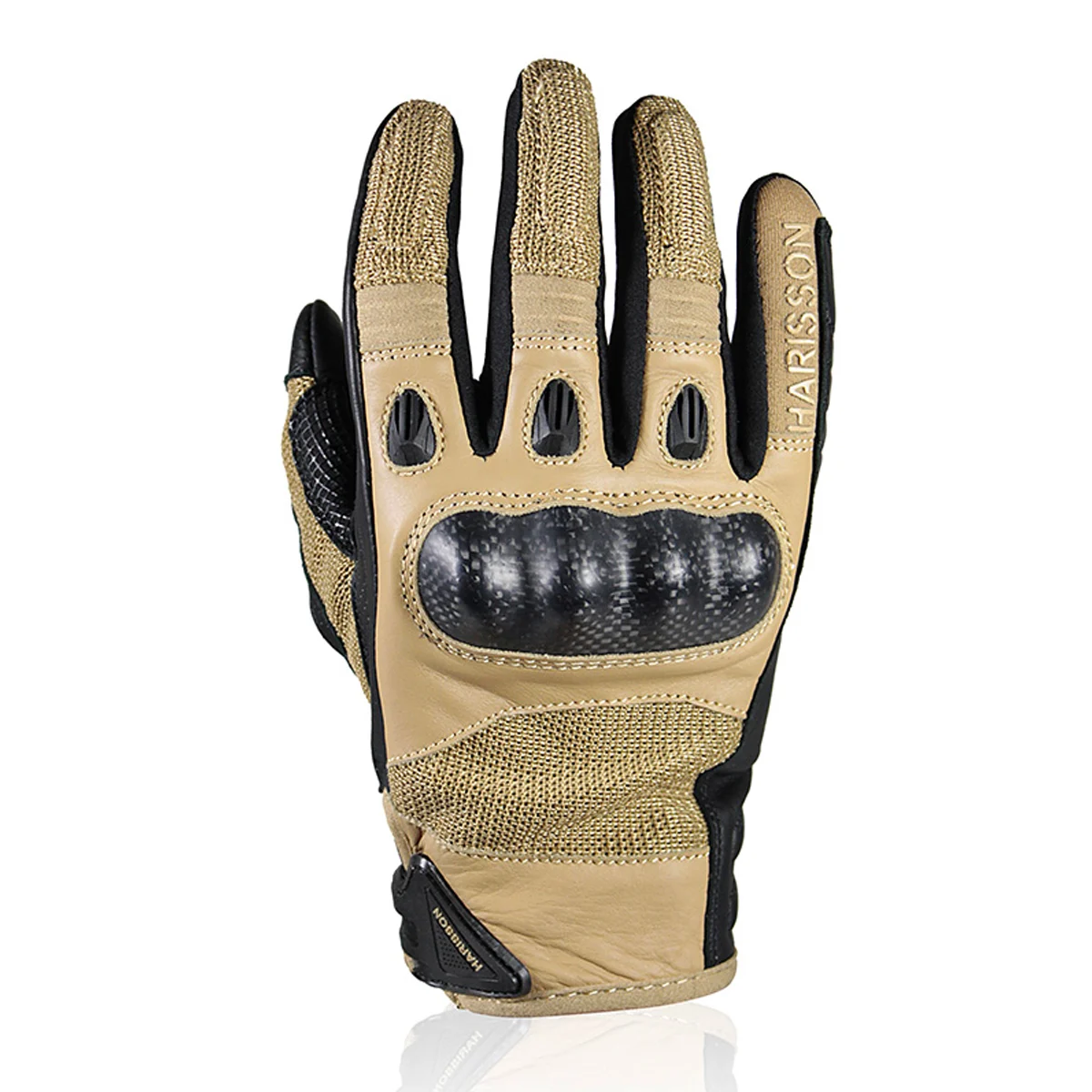 Gants moto Harisson Spy Evo camel – Jamais servis – Taille S
