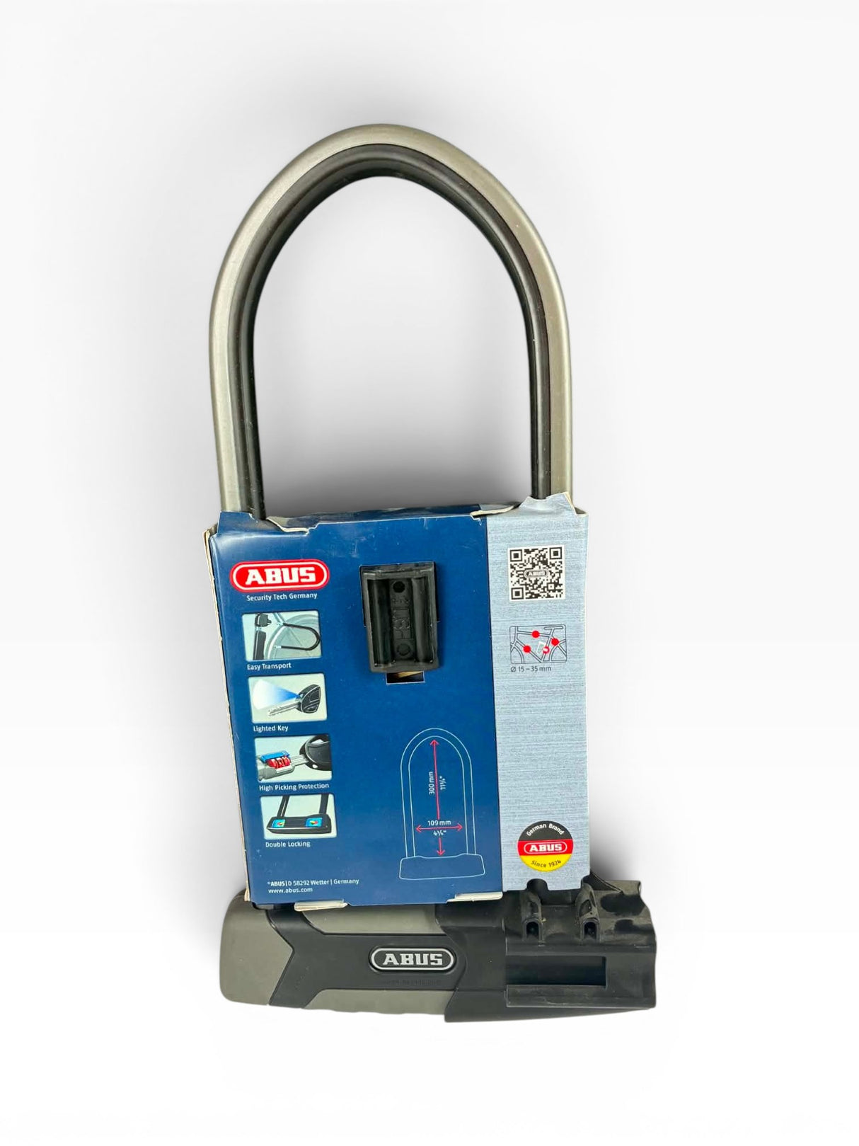 Antivol U ABUS Granit XPlus 540/160HB300 avec Support USH540