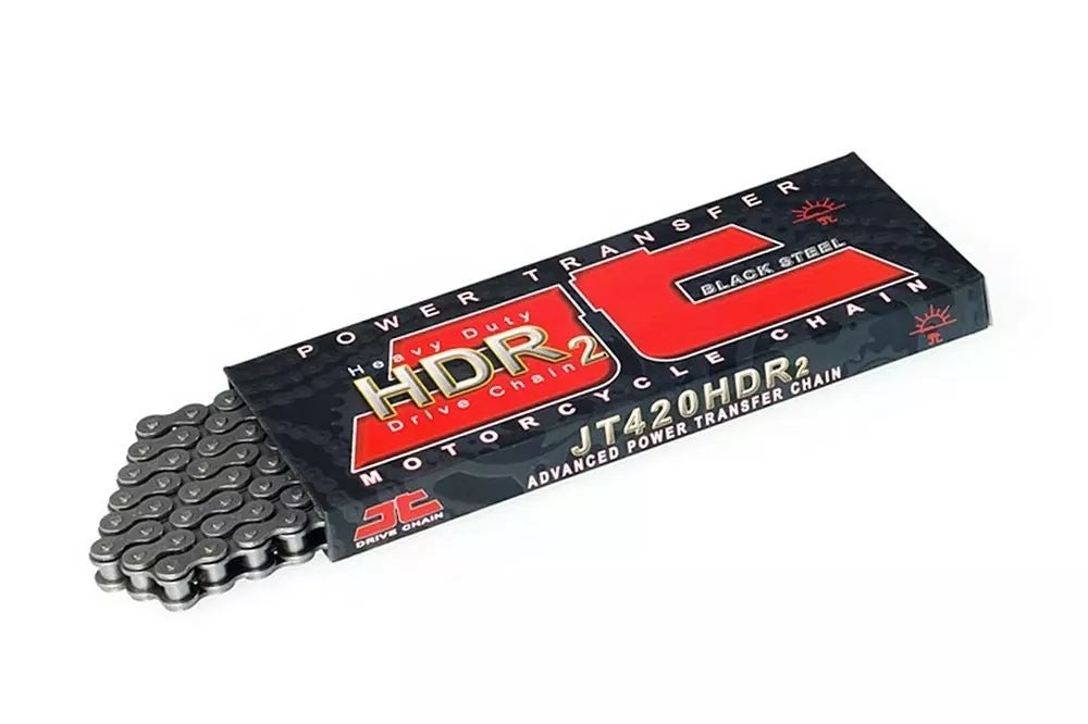 Chaîne transmission JT Drive Chain 420 HDR 132 maillons réf JTC420HDR132SL