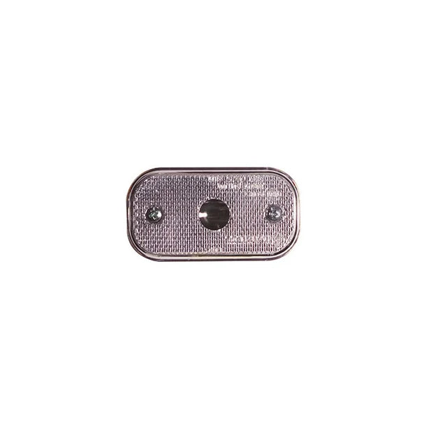 Feu de position blanc AJBA avec catadioptre pour remorque – 12V – Réf. 1TR002656 – Neuf