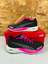 Chaussures Running Puma Velocity Nitro 2 Femme 38 Noir Argent