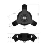 Réducteur de Vibration Quad Lock QLA-VDM Moto Protection Caméra Smartphone