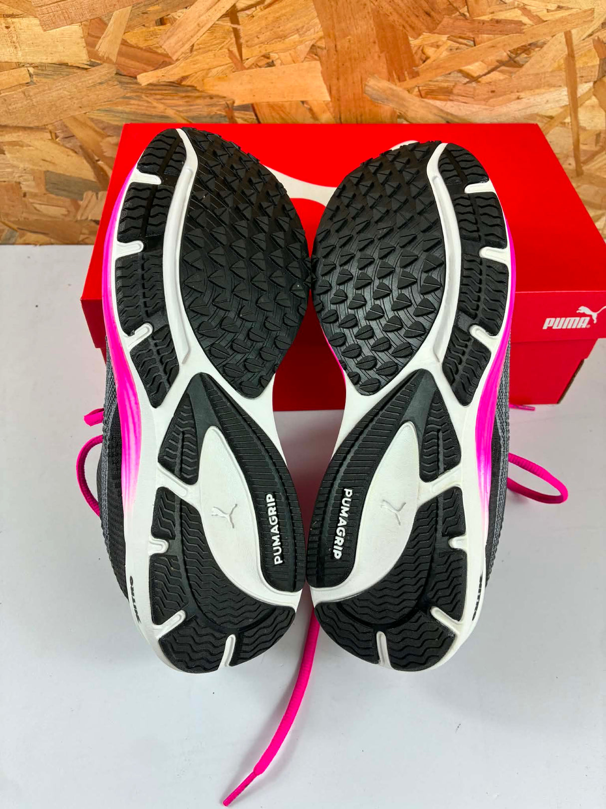 Chaussures Running Puma Velocity Nitro 2 Femme 38 Noir Argent