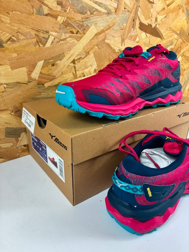 Chaussures running Mizuno Wave Daichi 7 Femme 37 Jazzy/Bluebird
