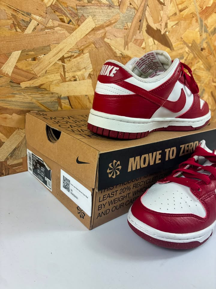 Nike Dunk Low Next Nature Femme 36 White/Gym Red