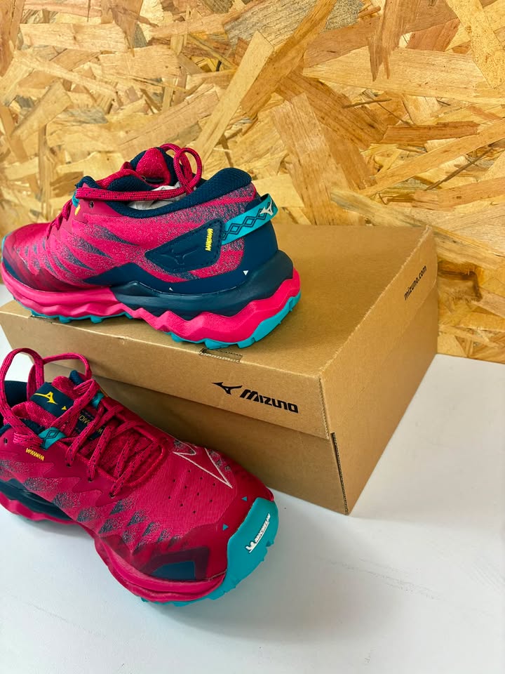 Chaussures running Mizuno Wave Daichi 7 Femme 37 Jazzy/Bluebird