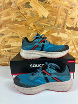 Chaussures Saucony Ride 15 TR Femme 37,5 Mist/Ember