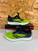 Chaussures running Saucony Ride 14 Junior Garçon 33 Acid Lime