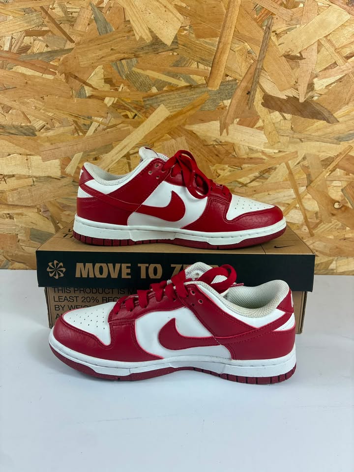 Nike Dunk Low Next Nature Femme 36 White/Gym Red