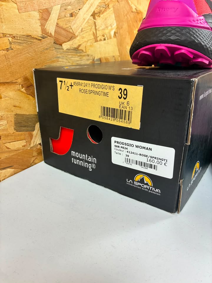 Chaussures de trail La Sportiva Prodigio Woman 39 Rose