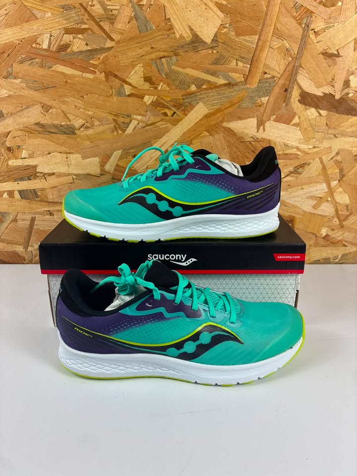 Chaussures running Saucony Ride 14 Junior Fille 39 Mint