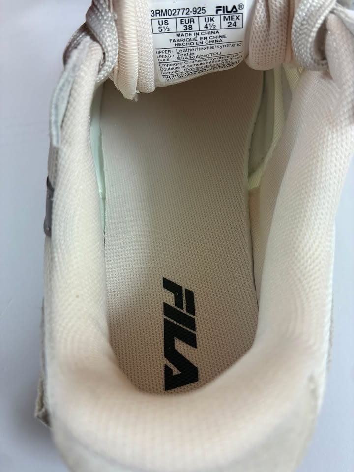 Baskets Fila Levonte Junior 38 Blanc Cassé