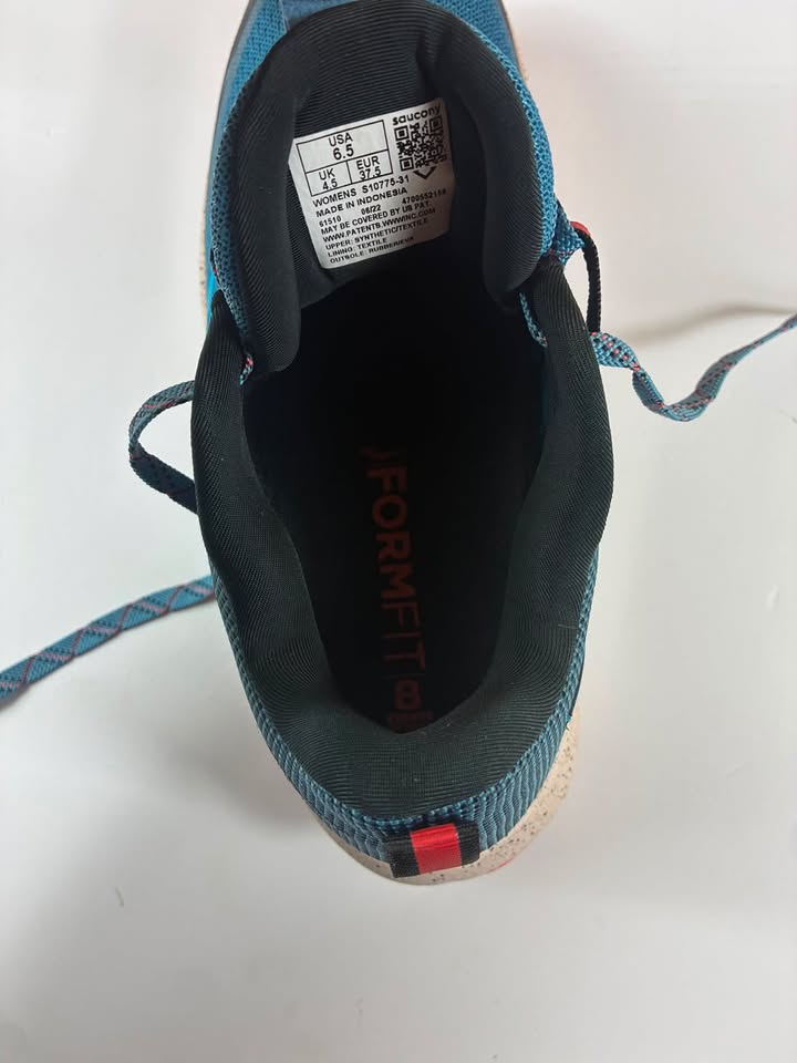 Chaussures Saucony Ride 15 TR Femme 37,5 Mist/Ember