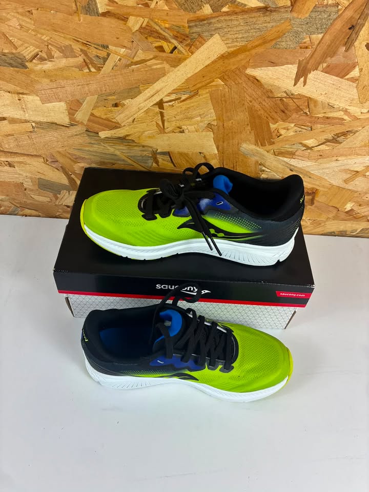 Chaussures running Saucony Ride 14 Junior Garçon 33 Acid Lime