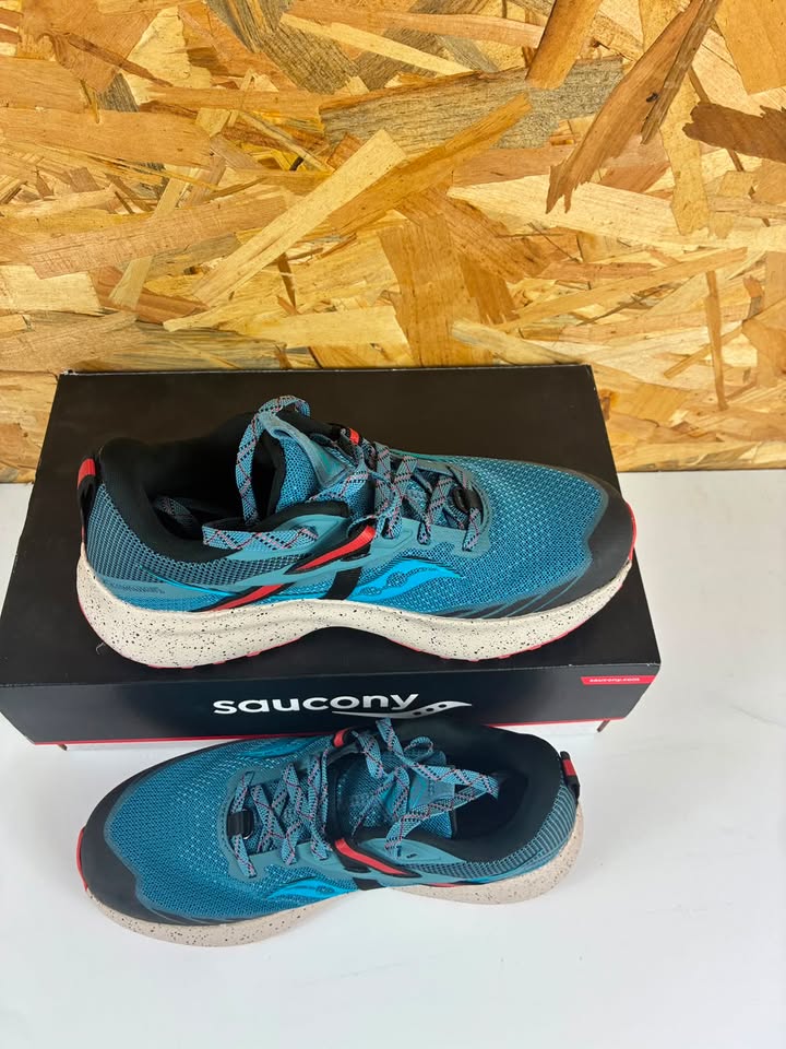 Chaussures Saucony Ride 15 TR Femme 37,5 Mist/Ember
