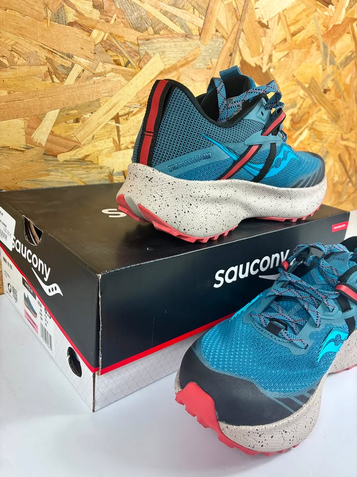 Chaussures Saucony Ride 15 TR Femme 37,5 Mist/Ember