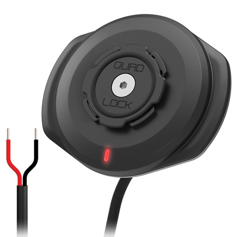 Tête de chargement sans fil Quad Lock waterproof 12V–24V – Réf. QLH-HW-WCH