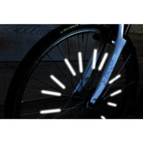 Réflecteurs de rayons vélo WOWOW 72 Pièces Haute Visibilité