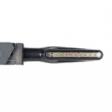 Clignotants LED CHAFT STEM universels homologués CE noirs fumés IN265
