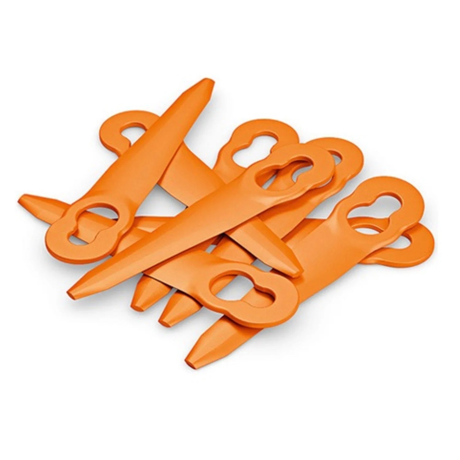 Jeu 8 couteaux PolyCut 2-2 / 3-2 STIHL 4008-007-1000 orange