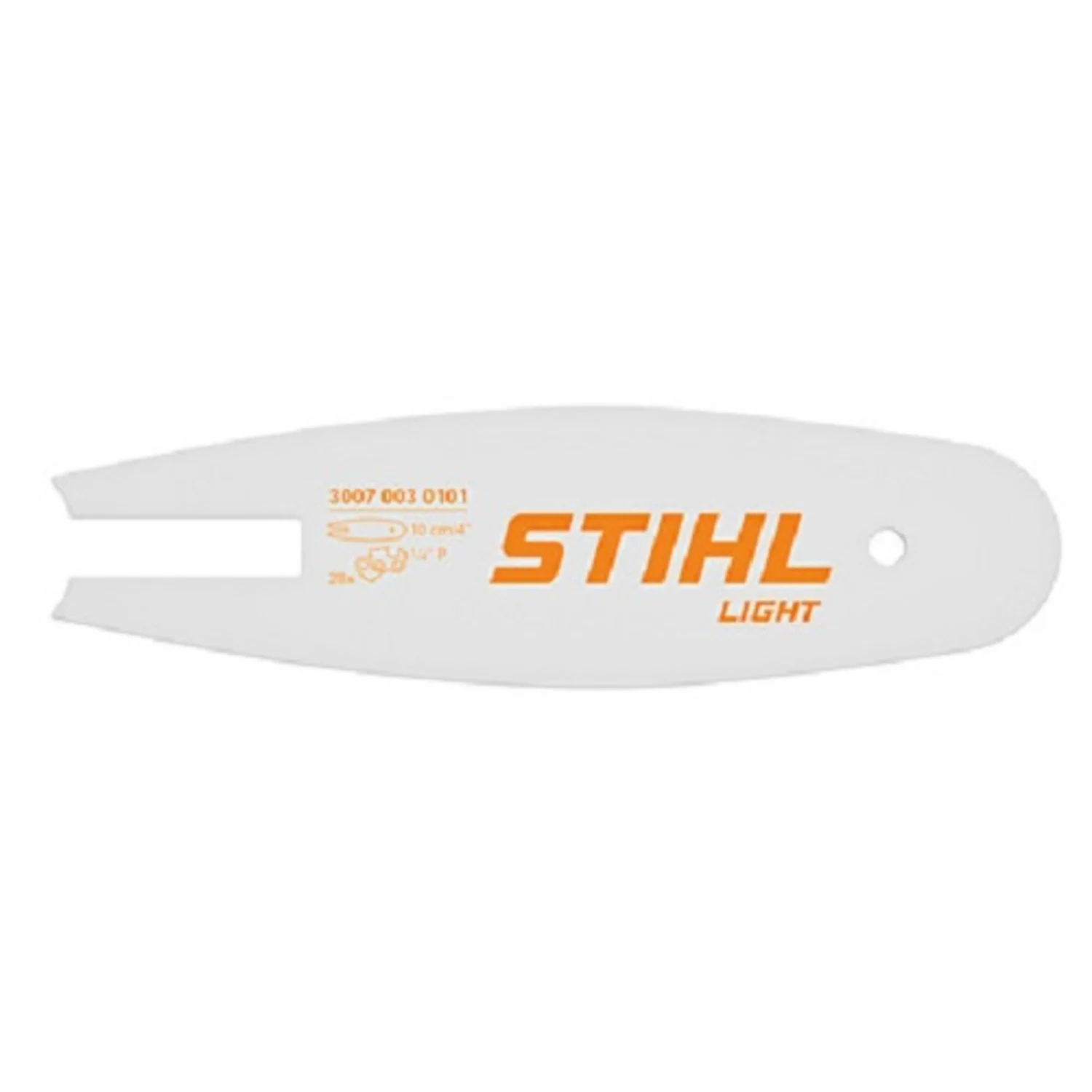 Guide-chaîne STIHL Rollomatic Light 10 cm – 1/4" 1.1 mm – Réf. 3007 003 0101
