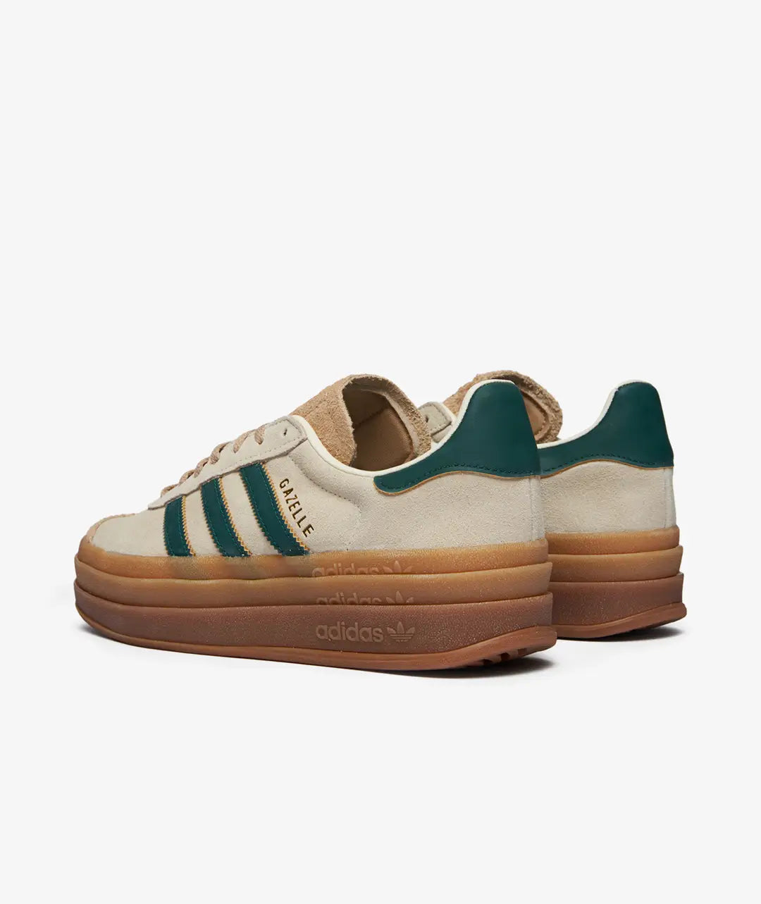 Chaussures Adidas Gazelle Bold W Magic Beige/Collegiate Green – Taille 36 EU (neuves)