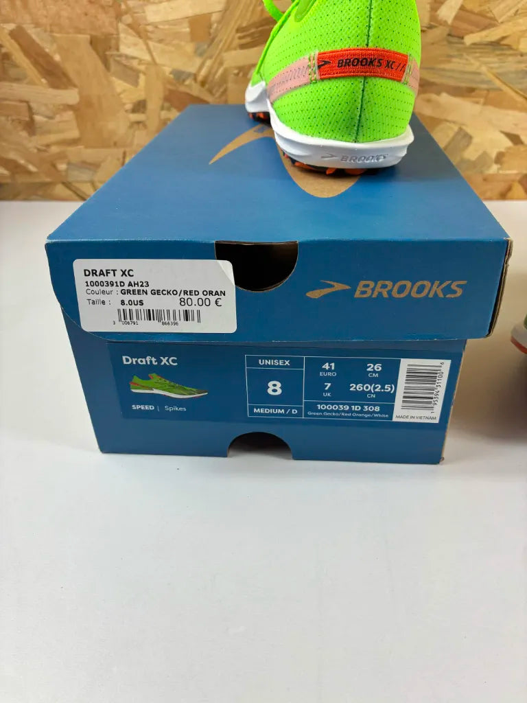 Chaussures Cross-Country Brooks Draft XC à Pointes – 41 – 1000391D308
