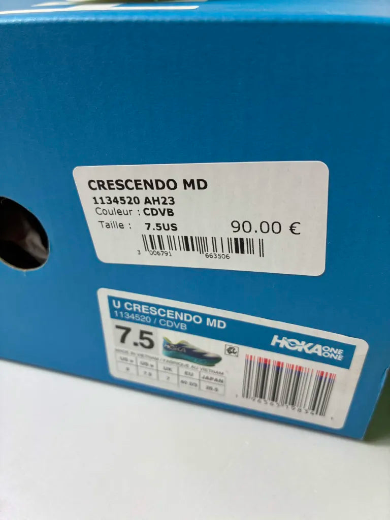 Hoka Crescendo MD Unisexe – Pointes Athlétisme – 40 2/3 – 1134520