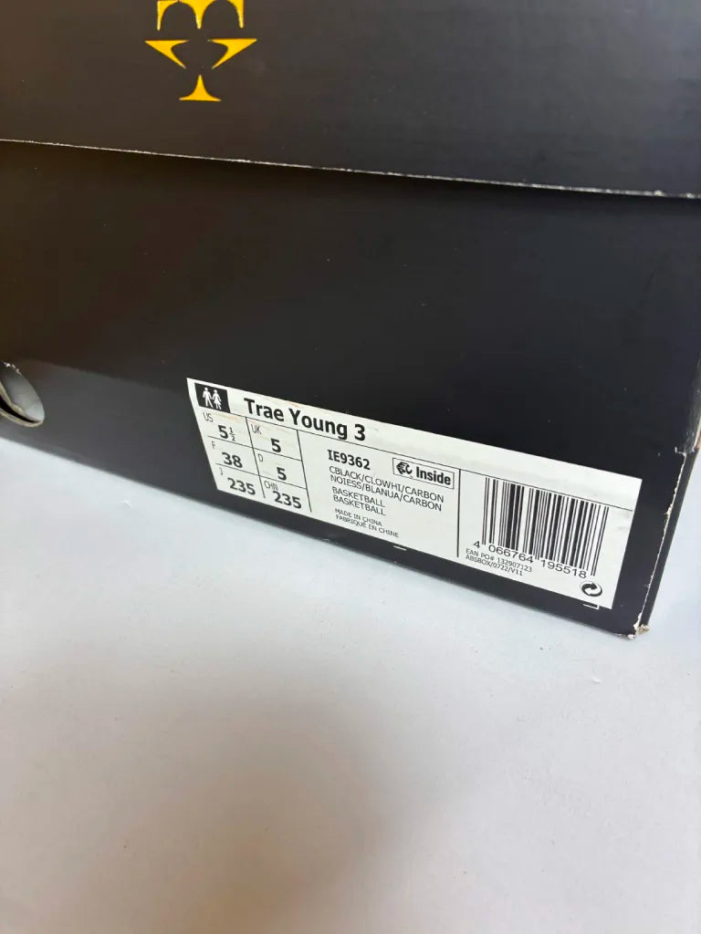 Chaussures Basketball Adidas Trae Young 3 Homme – 38 – IE9362