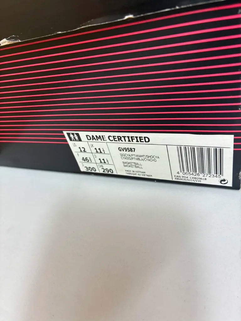 Chaussures Basketball Adidas Dame Certified Homme – 46 2/3 – GV9587