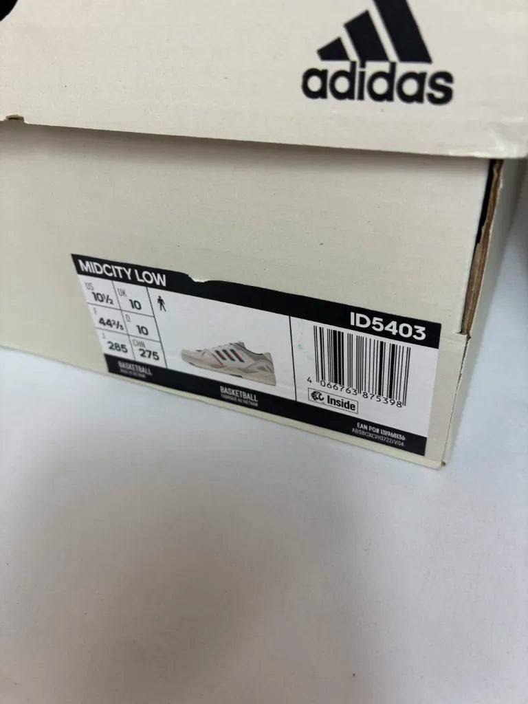 Chaussures Basketball Adidas Midcity Low Homme – 44 2/3 – ID5403