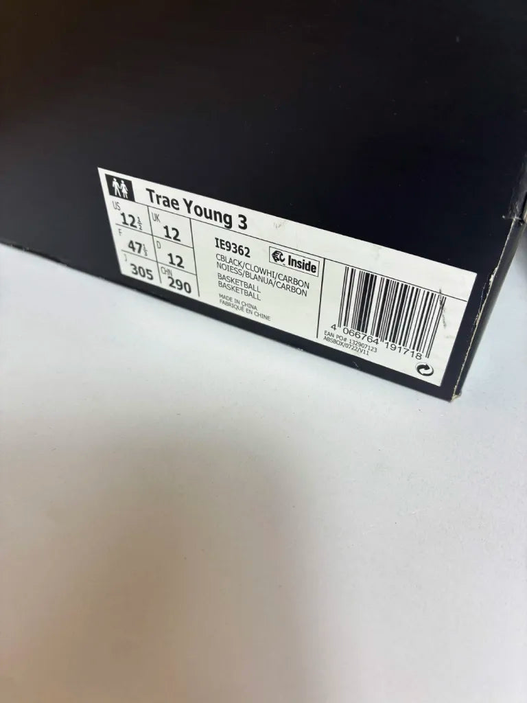 Chaussures Basketball Adidas Trae Young 3 Homme – 47 1/3 – IE9362