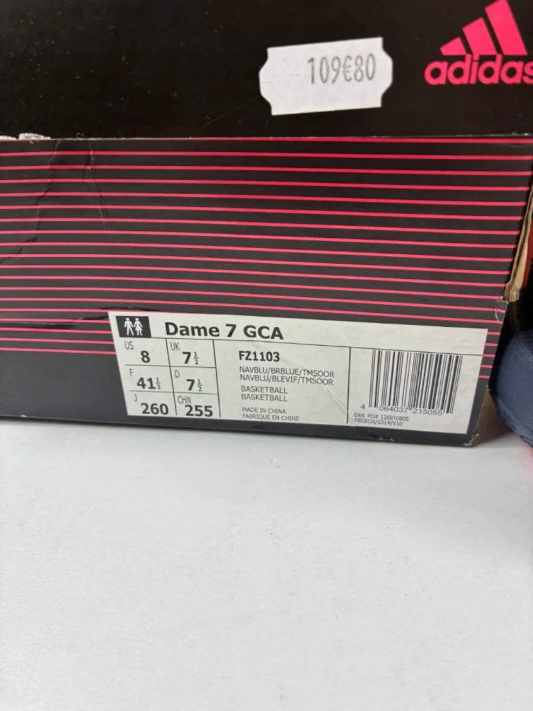 Chaussures Basketball Adidas Dame 7 GCA Homme – 41 1/3 – FZ1103