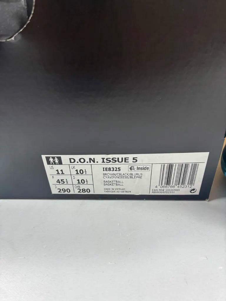 Adidas D.O.N. Issue 5 Homme – Chaussures de Basketball – 45 1/3 – IE8325