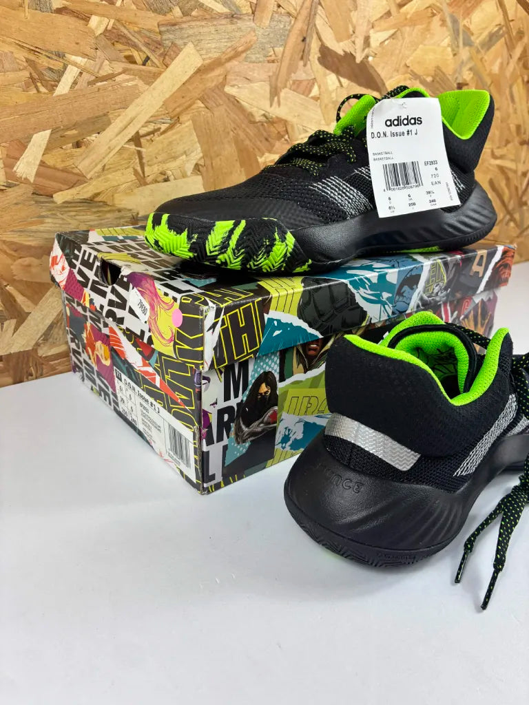 Adidas D.O.N. Issue #1 J Enfant – Chaussures de Basketball – 39 1/3 – EF2933