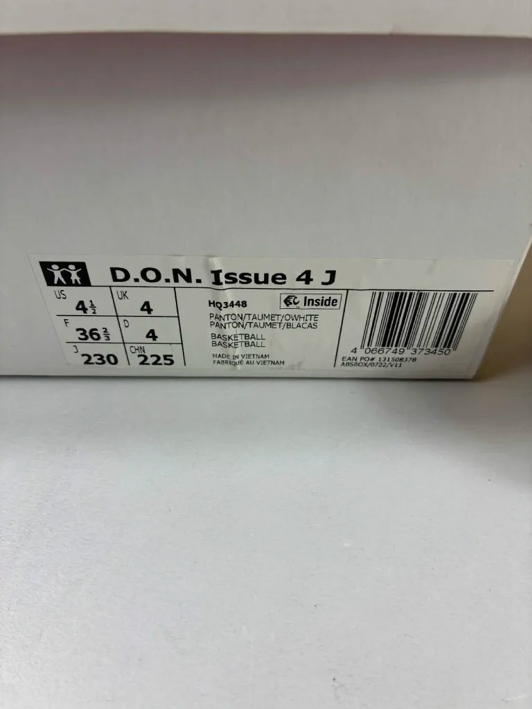 Adidas D.O.N. Issue 4 J Enfant 36 2/3 – Chaussures de Basketball HQ3448