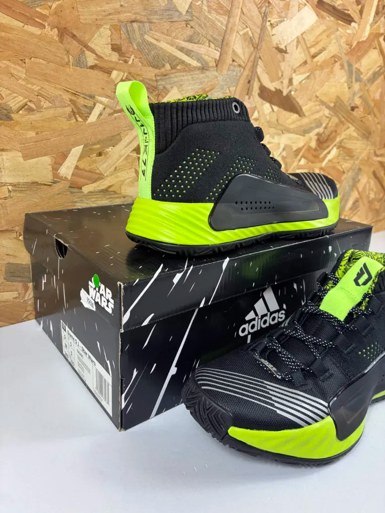 Adidas Dame 5 J Star Wars Enfant 38 – Chaussures de Basketball EH2470